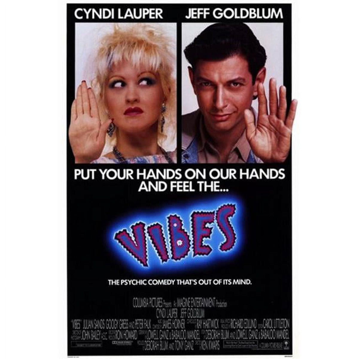 Vibes Movie Poster 11x17 print showcasing vibrant colors and movie theme.