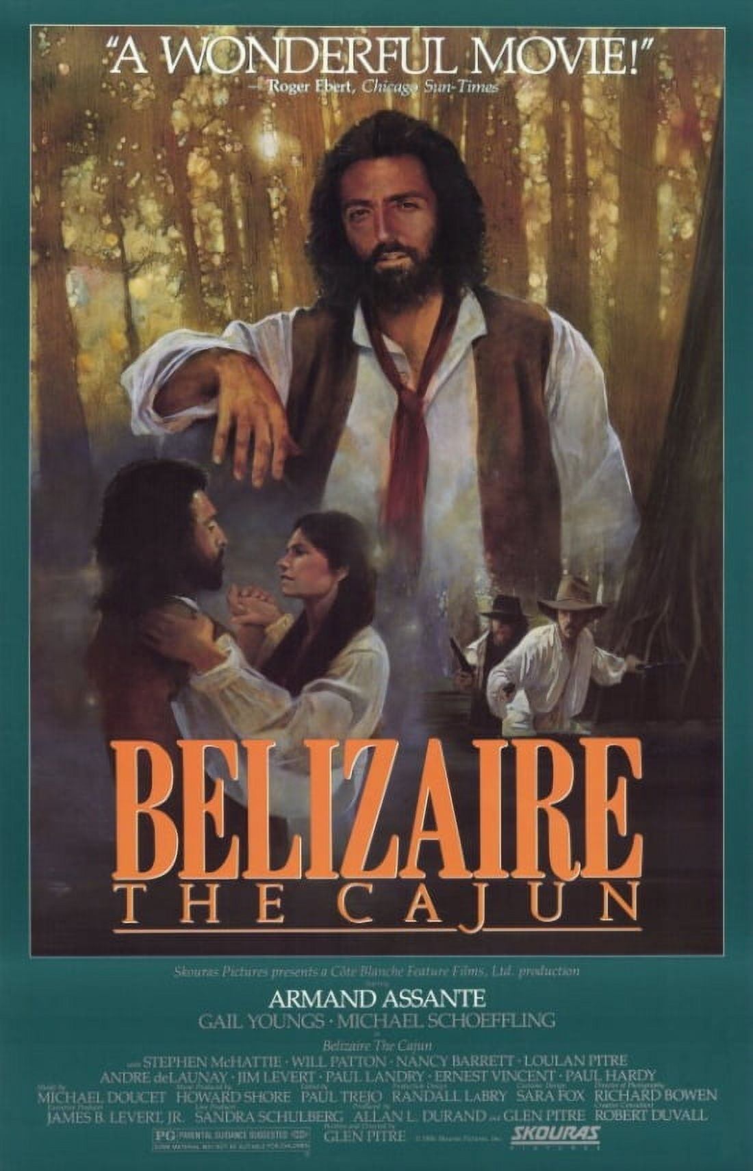 Belizaire the Cajun Movie Poster 11x17 print