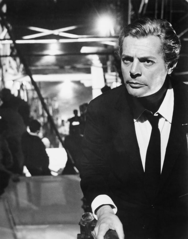 Marcello Mastroianni 1963 photo print in multiple sizes