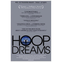 Hoop Dreams Movie Poster Print 27x40 showcasing inspiring basketball journey