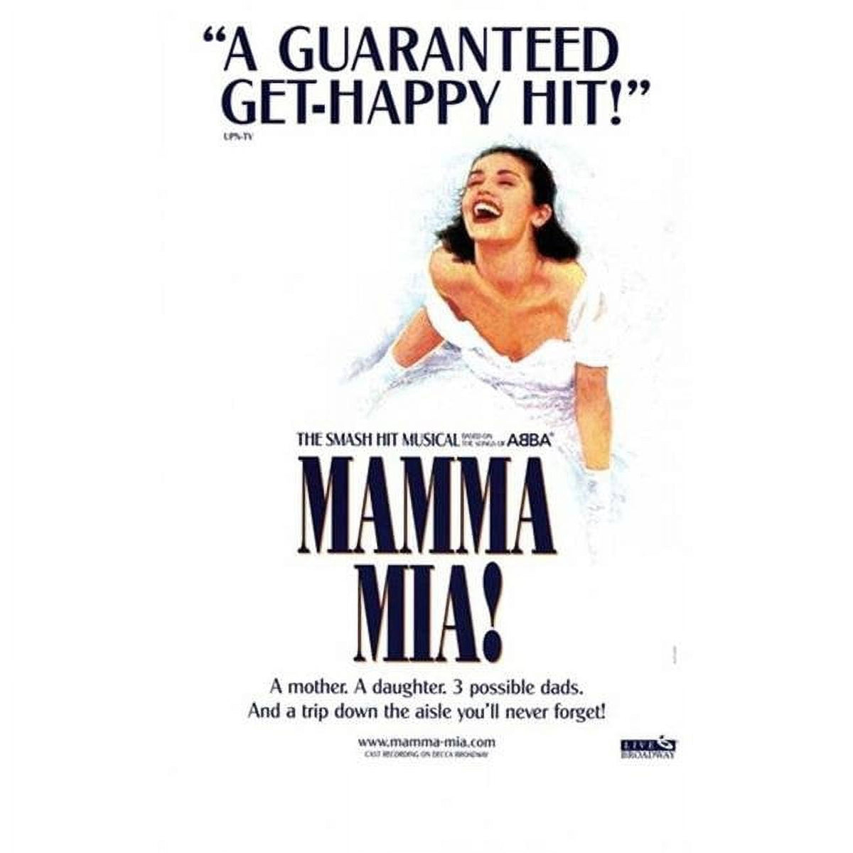 Mamma Mia Broadway Movie Poster 11x17 size