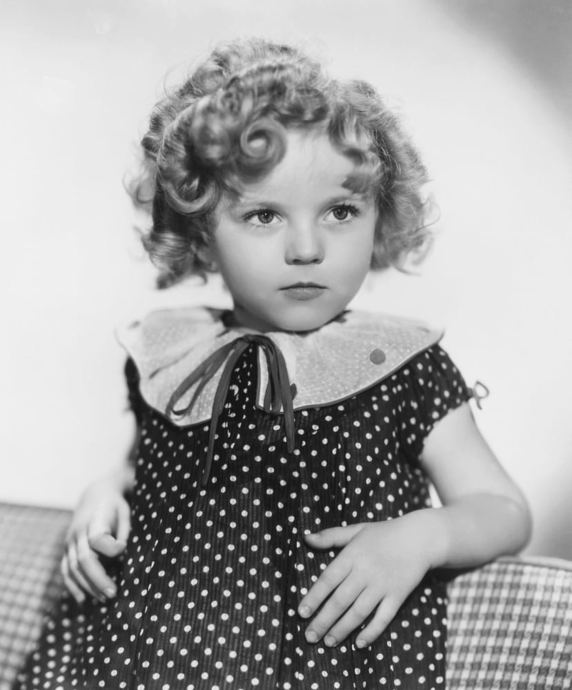 Shirley Temple Portrait Poster Print in multiple sizes