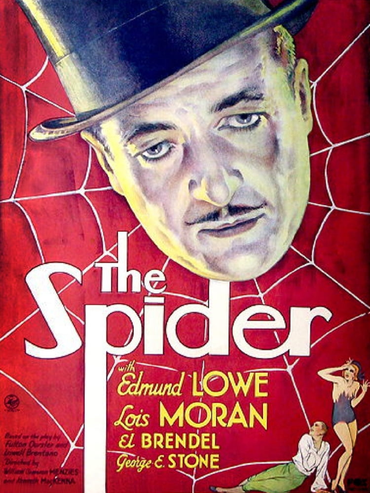 The Spider 1931 Movie Masterprint Poster featuring Edmunde Lowe, John Arledge, and Lois Moran
