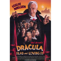 Dracula: Dead and Loving It Movie Poster Print featuring Leslie Nielsen comedy.