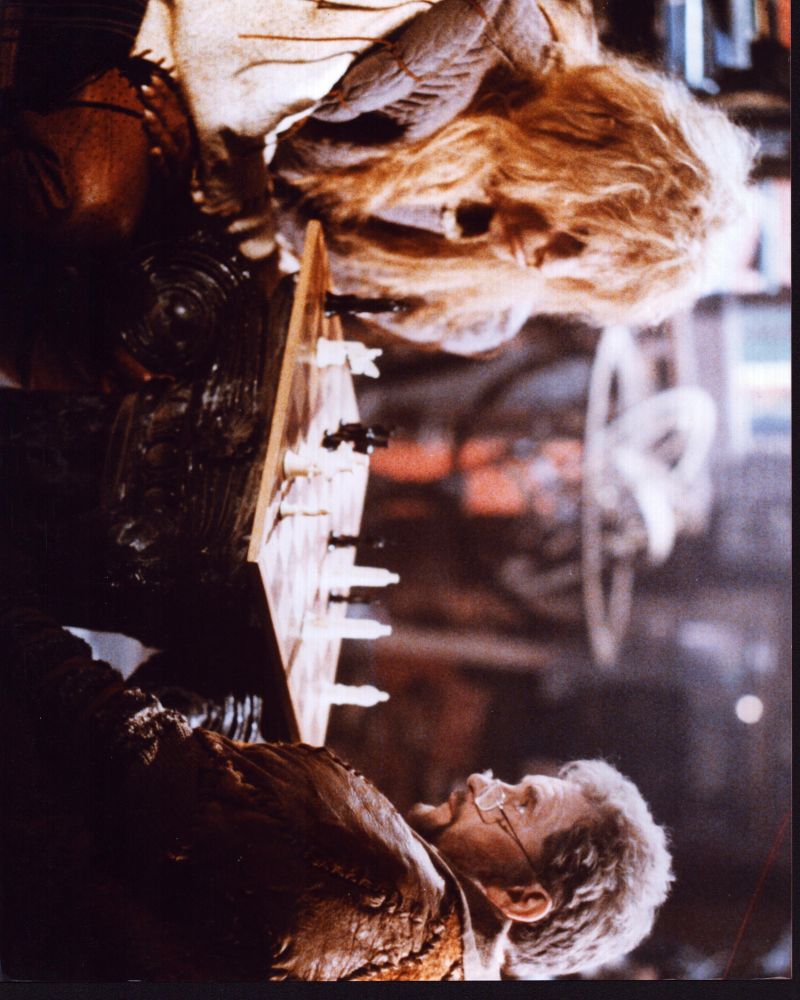 Ron Perlman and Roy Dotrice playing chess in Beauty and the Beast photo print