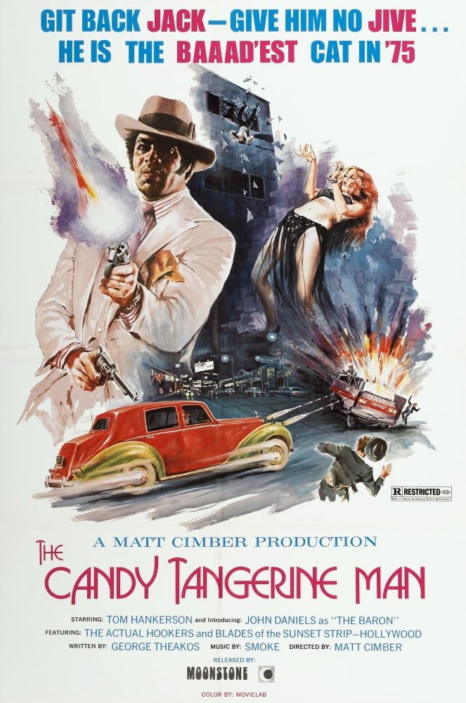 The Candy Tangerine Man 1975 Movie Masterprint Poster Print