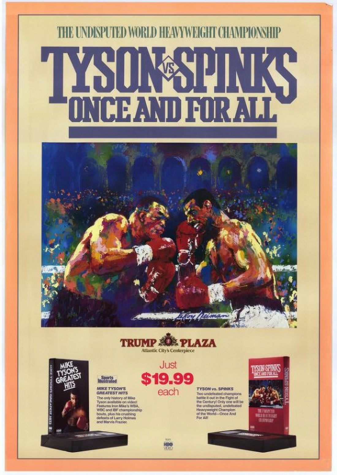 Mike Tyson Once and For All Movie Poster 11x17