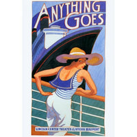 Anything Goes Movie Poster Print - Classic Stage Play Art