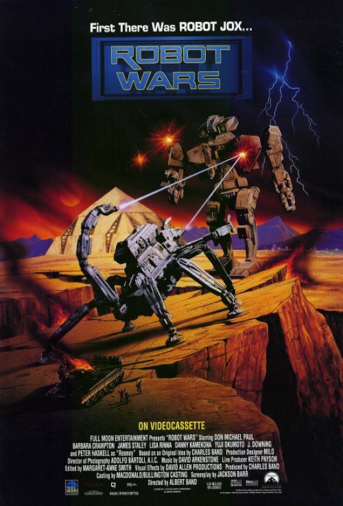 Robot Wars movie poster in 11x17 size, featuring dynamic artwork.