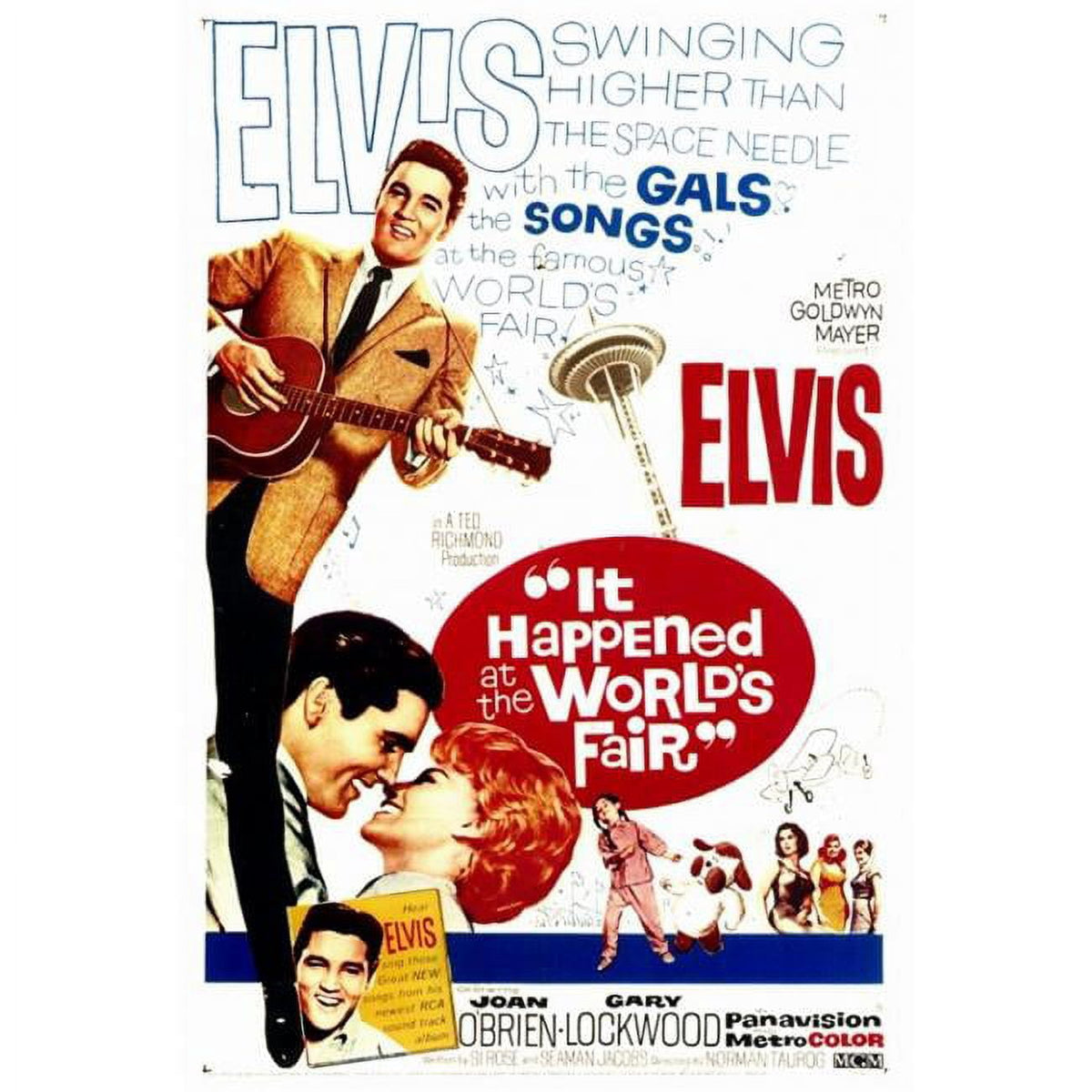 It Happened at the World's Fair Movie Poster Print 27 x 40