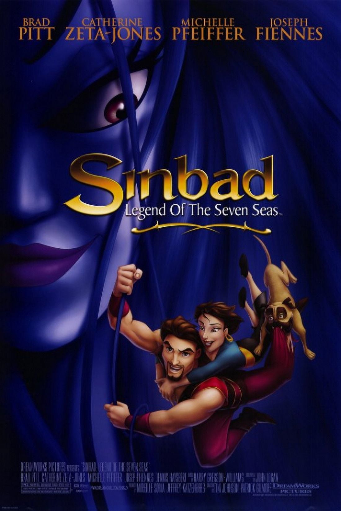 Sinbad Legend of the Seven Seas Movie Poster 11x17
