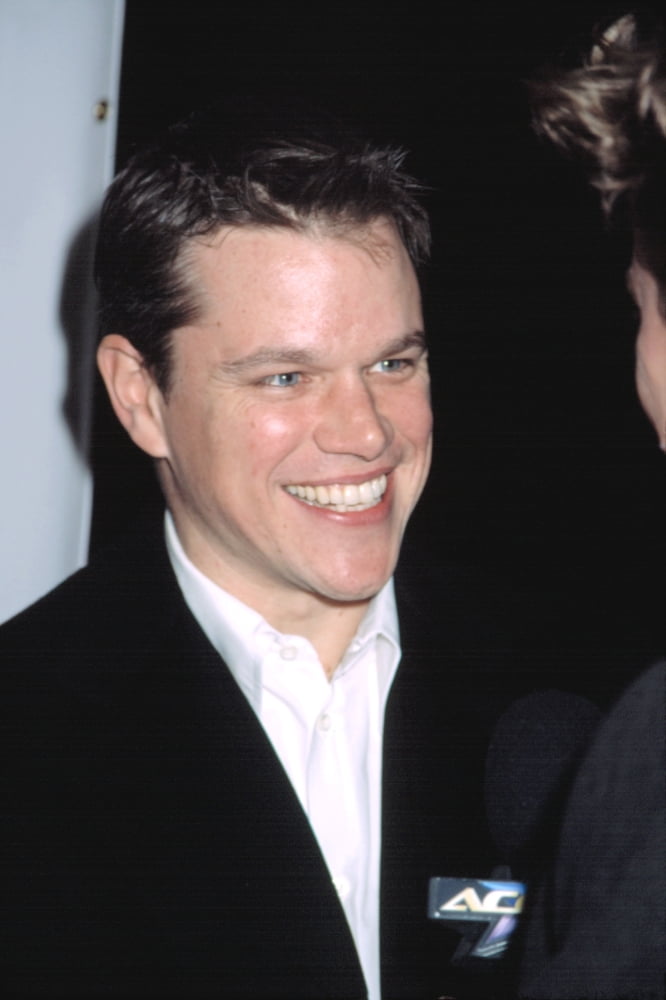 Matt Damon at the screening of Confessions of A Dangerous Mind photo print