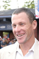 Lance Armstrong attending the U.S. Open Tennis Championship Finals photo print by Rob Rich.