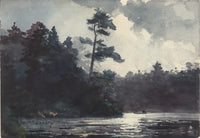 Adirondack Lake Art Print by Winslow Homer - 18x24