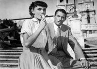 Audrey Hepburn Gregory Peck Roman Holiday Photo Print