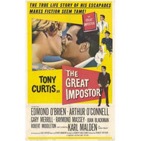 The Great Imposter movie poster in 11 x 17 size.