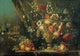 Still Life with Flowers and Fruits Poster Print - Natura Morta Con Fiori E Frutti