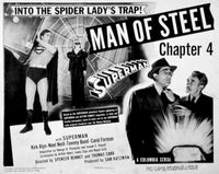 Superman Chapter 4 'Man Of Steel' movie poster print featuring Kirk Alyn.