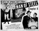 Superman Chapter 4 'Man Of Steel' movie poster print featuring Kirk Alyn.