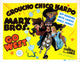 Go West Movie Masterprint Poster featuring the Marx Brothers in vibrant colors.