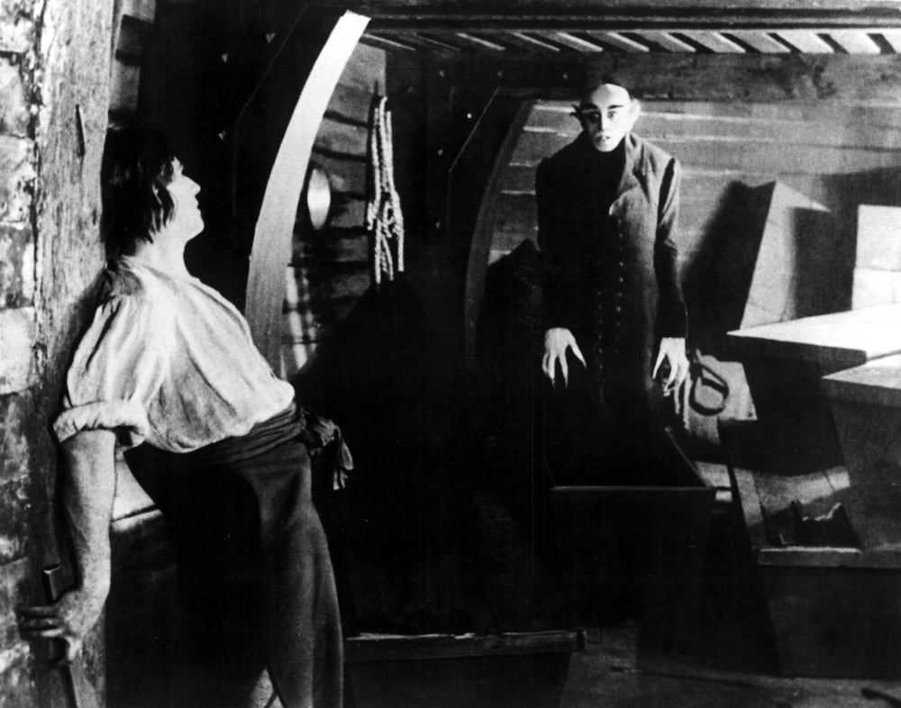 Nosferatu 1922 Movie Masterprint Poster featuring Count Orlok.