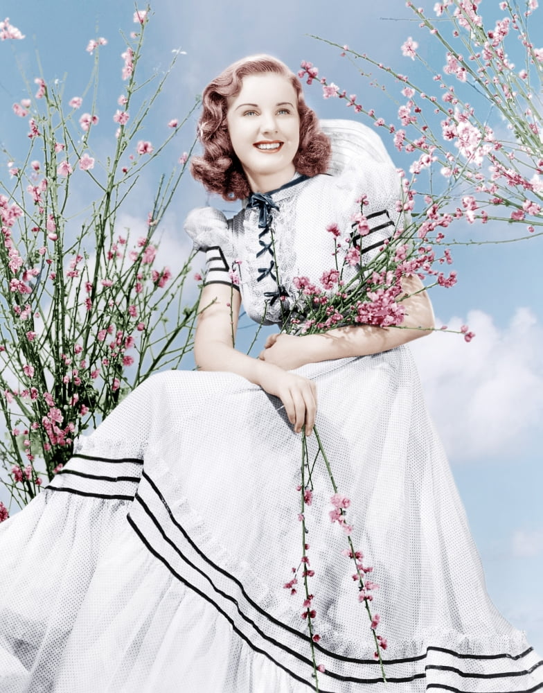 Deanna Durbin vintage photo print from 1939 in 8x10 size.