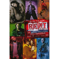 Rent Movie Poster Print 27x40 - Vibrant film art for home decor.