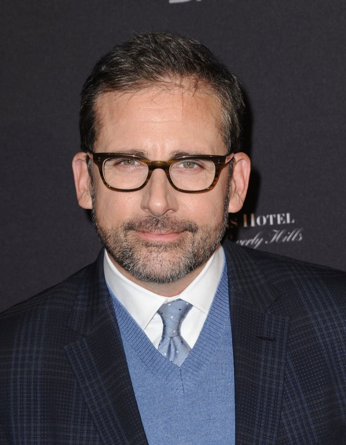Steve Carell at BAFTA LA 2015 Awards Season Tea Party Photo Print