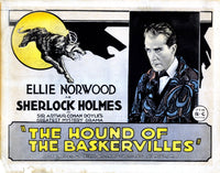 The Hound of the Baskervilles 1921 movie poster print featuring Ellie Norwood.