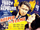 Keeper Of The Flame movie masterprint poster featuring Spencer Tracy and Katharine Hepburn