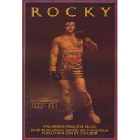 Rocky Movie Poster in 11x17 size featuring iconic film imagery.