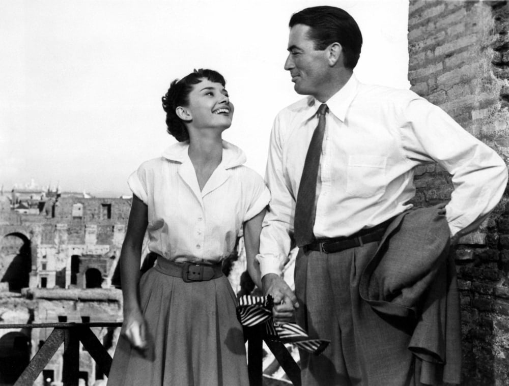 Roman Holiday Photo Print showcasing classic cinema romance.