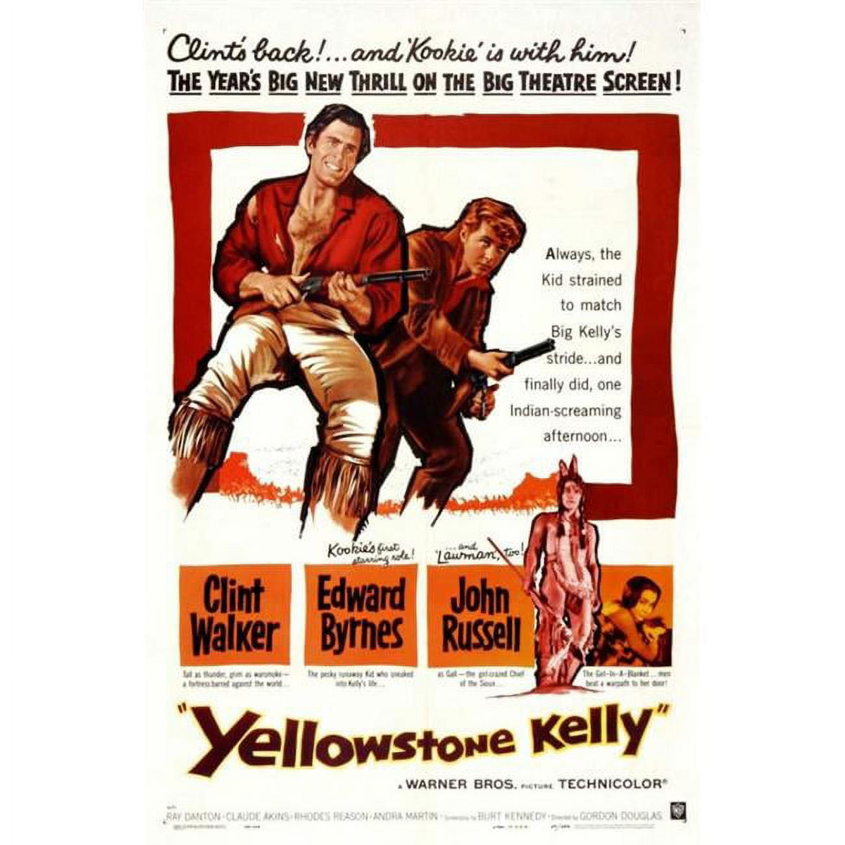 Yellowstone Kelly Movie Poster Print - 27x40 inches
