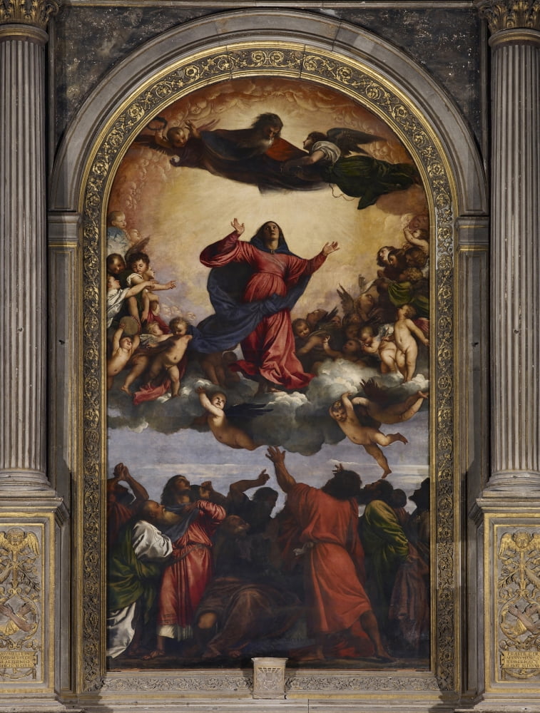 The Assumption Of The Virgin Poster Print - Classic Artwork
