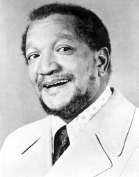 Vibrant portrait photo print of Red Foxx capturing his iconic charm.