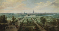 View of Antwerp Poster Print showcasing European architecture.