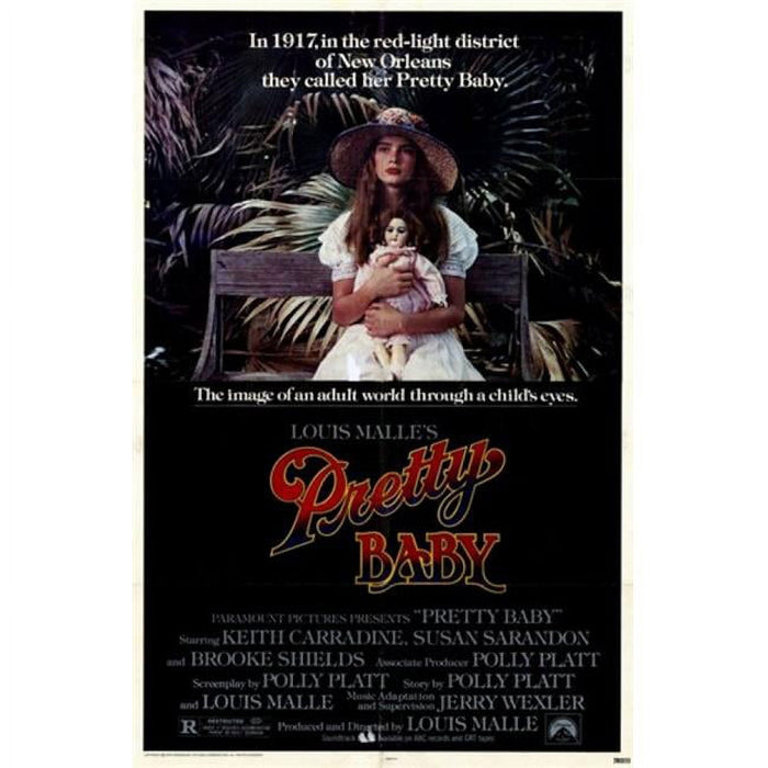 Pretty Baby Movie Poster 11x17 print showcasing classic film imagery.