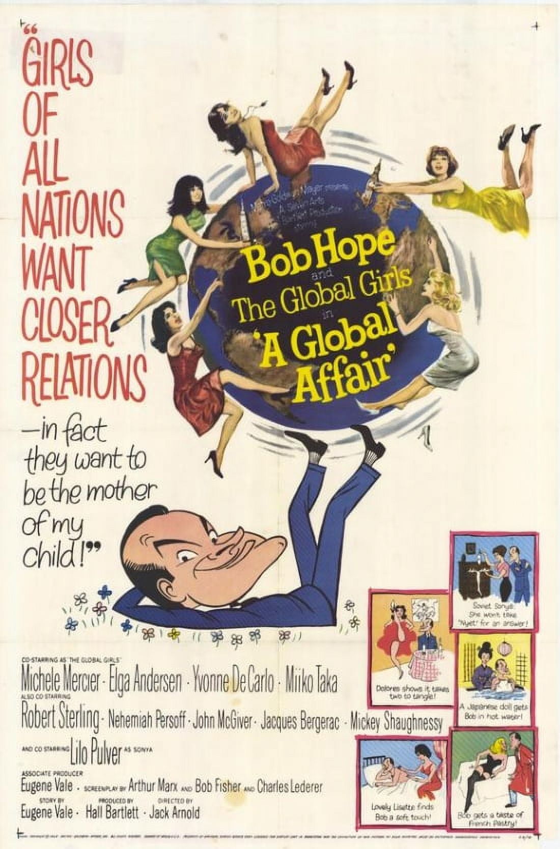 A Global Affair Movie Poster 11x17 print for home decor.