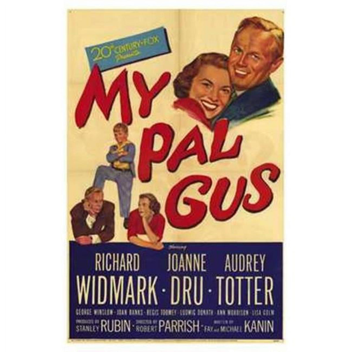 My Pal Gus movie poster in 11x17 print format.