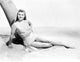 Esther Williams black and white photo print sitting under the tree.