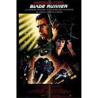Blade Runner Movie Poster - 11x17 print showcasing iconic sci-fi imagery.