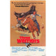 Three Warriors Movie Poster 11x17 print with dynamic imagery.