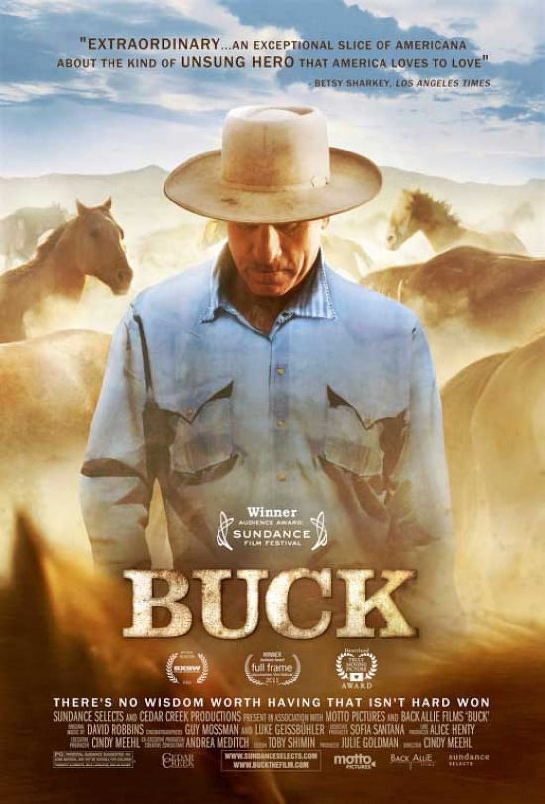 Buck Movie Poster 11x17 - vibrant action film artwork
