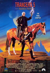 Trancers 5 Sudden Deth Movie Poster 11x17 featuring sci-fi action imagery.