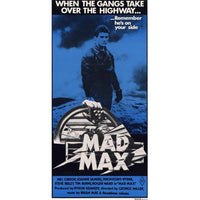 Mad Max movie poster print in 11 x 17 size.