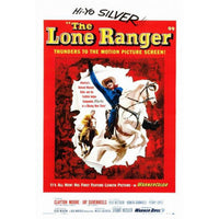 The Lone Ranger Movie Poster Print 27x40 - Wild West Adventure