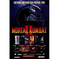 Mortal Kombat movie poster print 27x40 featuring iconic characters