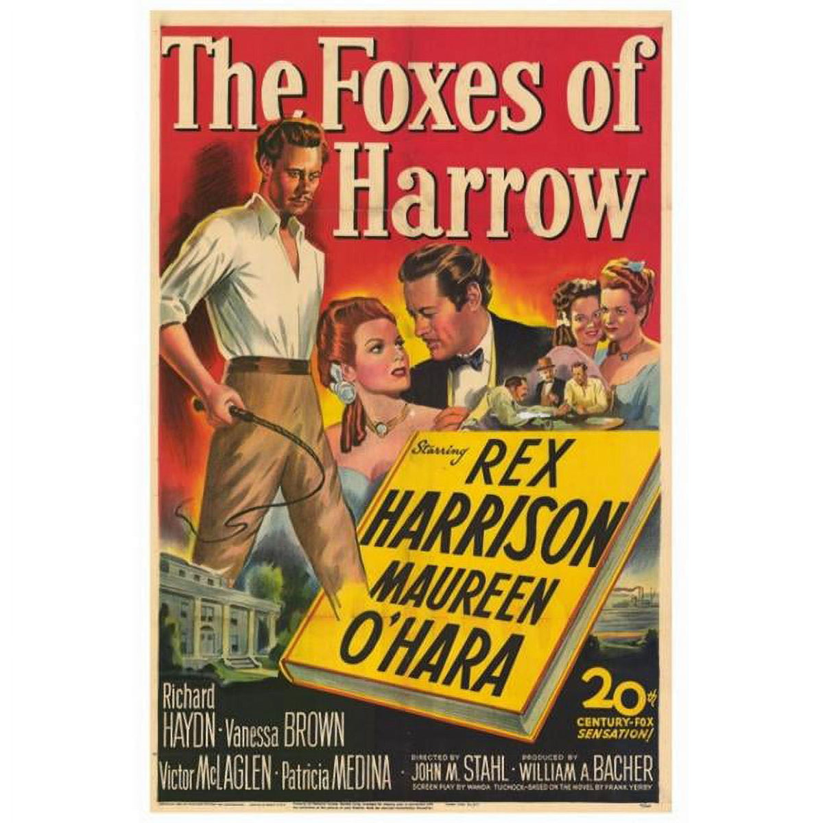 The Foxes of Harrow Movie Poster Print - 27x40 size