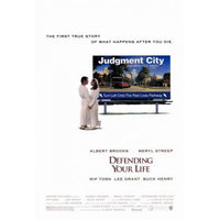 Defending Your Life Movie Poster Print 27x40 featuring vibrant colors and iconic imagery.