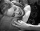 Portrait of Audrey Totter in a black top, classic Hollywood photo print